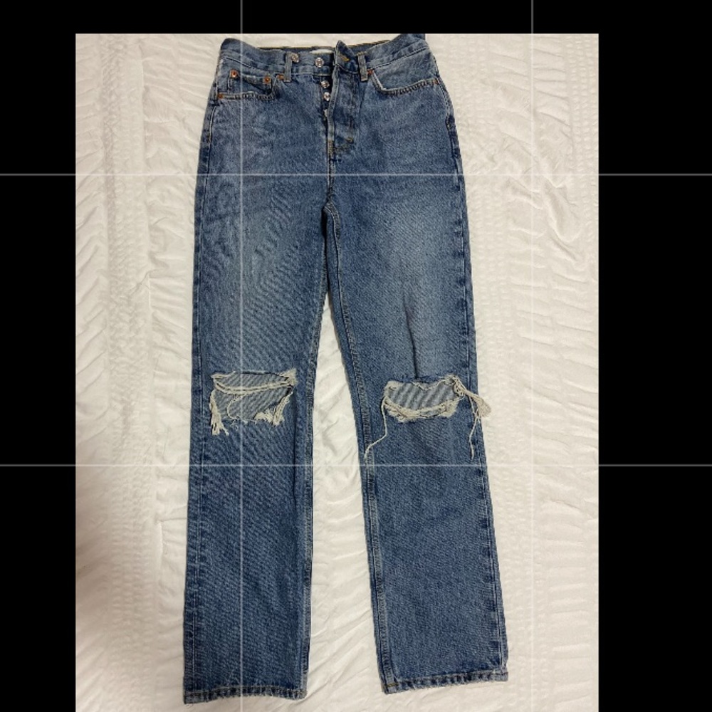 never worn. Top shop Dad jeans